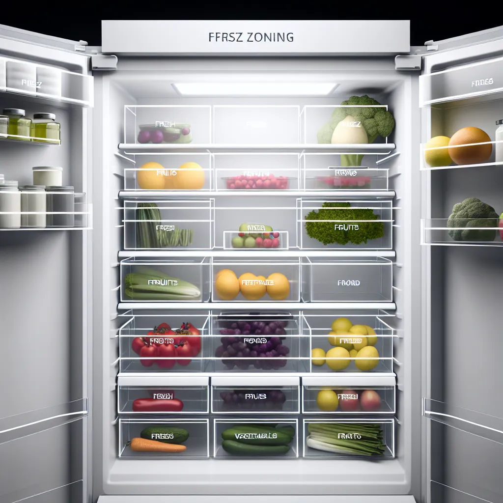 Shelf zoning organization